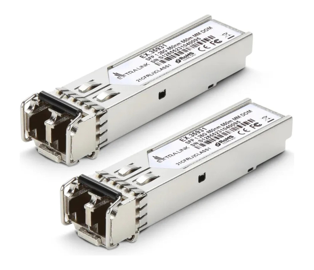ExtraLink SFP 1.25G 2-pack  LC/UPC 550m multi mode (do HP/Aruba) - 1542978 - zdjęcie